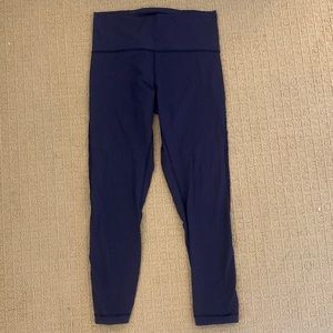 Lululemon High Rise Pant 25" Navy
